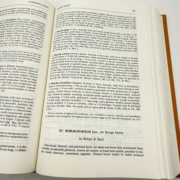 Flora Of The Great Plains Hardcover Book 1986 The Great Plains Flora Association - Picture 5 of 8